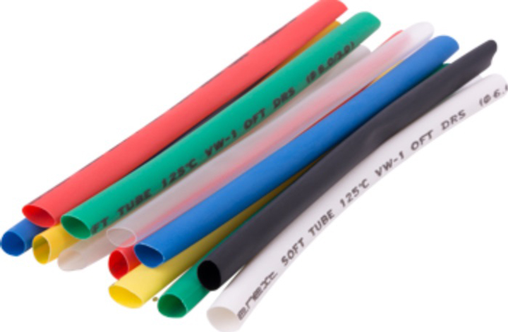 Набор трубок термоусадочных E.NEXT e.termo.stand.set.6.3 100 мм 24 шт ...