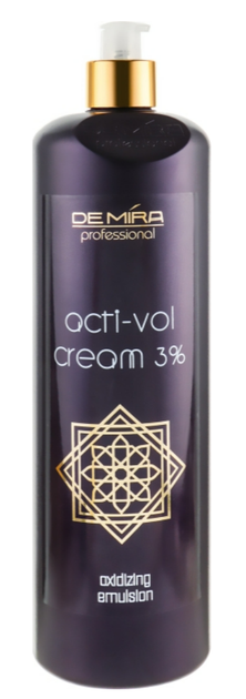 Окислительная эмульсия Demira Professional Acti-Vol Cream 3% 120 мл - изображение 5
