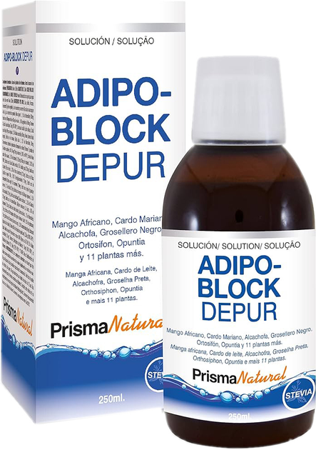 Suplement diety Prisma Natural Adipo-block Depur Hepa Ren 500 ml (8436048044041) - obraz 1