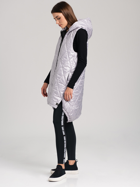 Bezrękawnik damski Look Made With Love 3022 Lucia Light Grey S Jasnoszary (5903999306755) - obraz 3