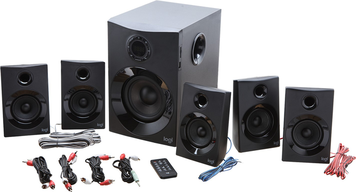 Głośniki Logitech Audio System Z607 5.1 Bluetooth Black (980-001316) - obraz 3