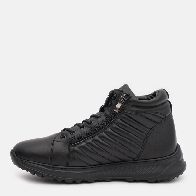 Мужские зимние ботинки кожаные Prime Shoes 908 Black Leather 96-908-39116 41 27 Черные (PS_2000000000749) - изображение 3