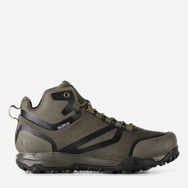 Чоловічі тактичні черевики з мембраною 5.11 Tactical A/T Mid Waterproof Boot 12446-186 46 (12US) 30.4 см Ranger Green (2000980622986) - зображення 1
