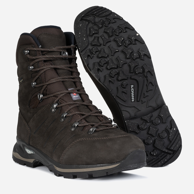 Мужские тактические ботинки зимние с Gore-tex LOWA Yukon Ice II GTX 210685/0499 41 (7UK) 27 см Ebenholz (2000980624959) - изображение 2