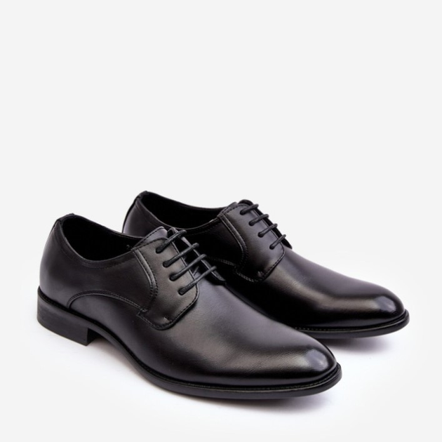 Чоловічі туфлі Harene 40 Чорні (5905677965568) - зображення 2