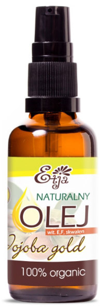 Naturalny olej do ciała Etja Bio Jojoba Gold 50 ml (5908310446585) - obraz 2