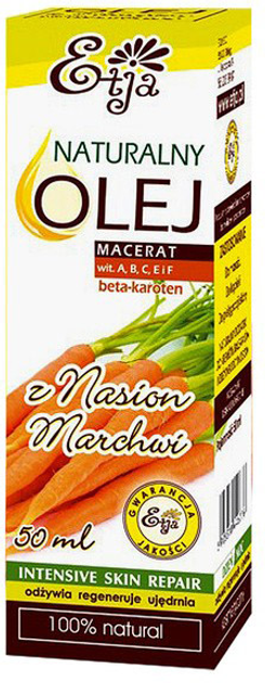 Naturalny olej do ciała Etja z Nasion Marchwi 50 ml (5901138386347) - obraz 2