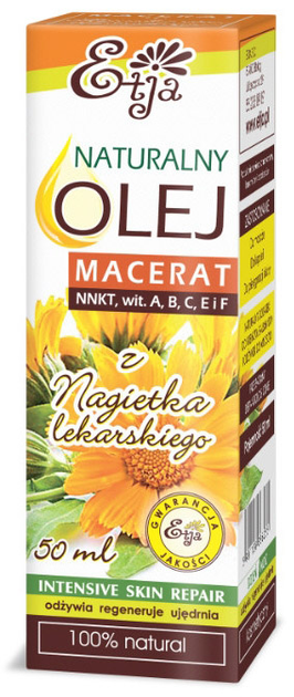 Naturalny olej do ciała Etja Macerat z Nagietka lekarskiego 50 ml (5901138386255) - obraz 3