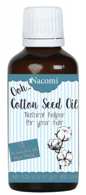 Olejek do ciała Nacomi Cotton Seed Oil 50 ml (5902539701586) - obraz 1