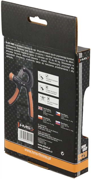 Эспандер кистевой HMS SC20 10-40 кг (5907695500110) - изображение 6