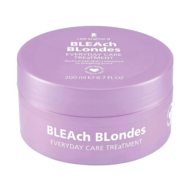 Маска для осветленных волос Lee Stafford Bleach Blondes Everyday Care Treatment Mask 200 мл 5060282705715 - Фото 2 Маска для осветленных волос Lee Stafford Bleach Blondes Everyday Care Treatment Mask 200 мл 5060282705715 - изображение 2
