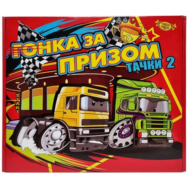 Настільна гра з фішками та кубиком Майстер MKB0149 B Гонка за Настільна гра з фішками та кубиком Майстер MKB0149 B Гонка за