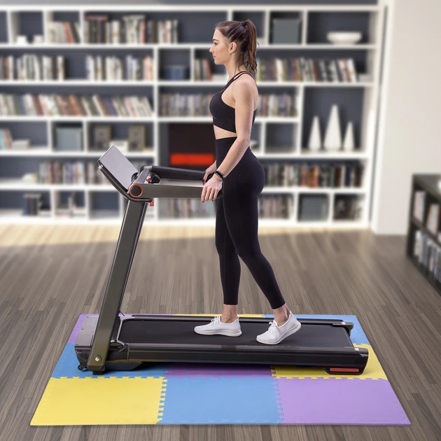 Килимок пазл HMS One Fitness MP10 10 мм 9 елементів Yellow-Blue-Purple (5907695592030) - зображення 14