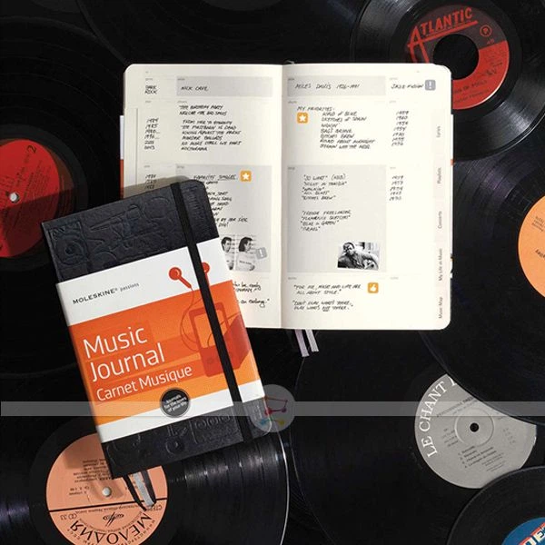 Блокнот Moleskine Passion Музика середній чорний 9788862933209 - Фото 5 Блокнот Moleskine Passion Музика середній чорний 9788862933209 - изображение 5