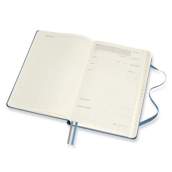 Записник Moleskine Passion Книги середня синя 8058647620244 - Фото 4 Записник Moleskine Passion Книги середня синя 8058647620244 - изображение 4