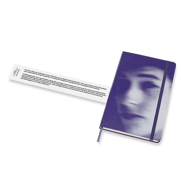 Блокнот Moleskine Bob Dylan середній фіолетовий 8053853600523 - изображение 4