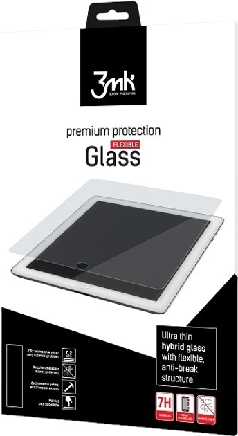 Гібридне скло для 3MK FlexibleGlass для Samsung Galaxy Tab A 10.1" T510/T515 (5903108082204) - зображення 1