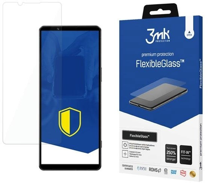 Гібридне скло для 3MK FlexibleGlass Sony Xperia 1 IV (5903108477130) - зображення 1
