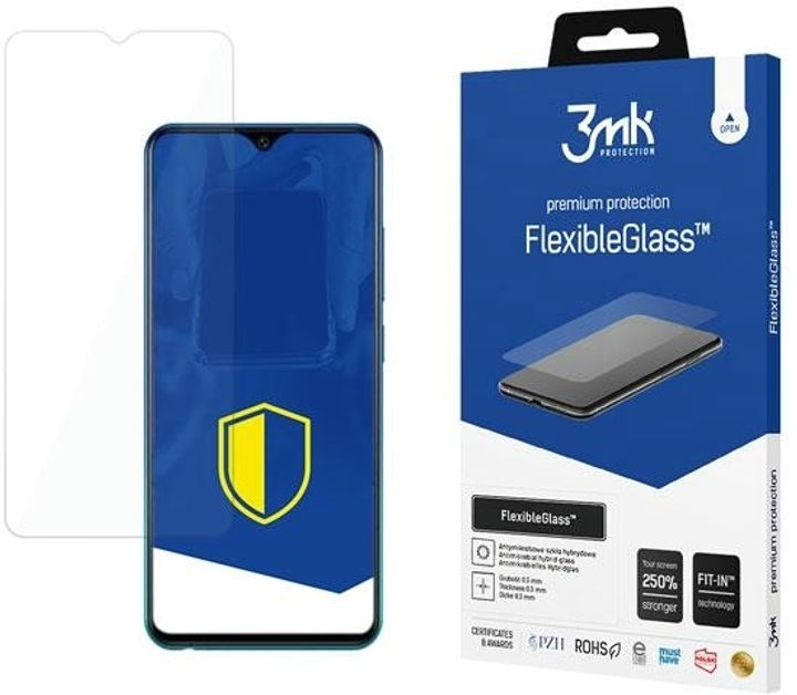 Szkło hybrydowe 3MK FlexibleGlass Vivo Y01 (5903108457804) - obraz 1