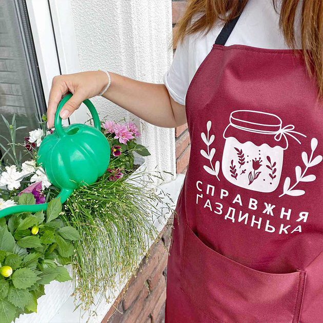 Фартух Presentville з написом Справжня ґаздинька (FRT_23J003) - Фото 2 Фартух Presentville з написом Справжня ґаздинька (FRT_23J003) - изображение 2
