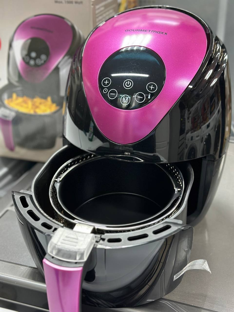 Аэрофритюрница GOURMETmaxx LQ-2502B Black/Purple - изображение 11