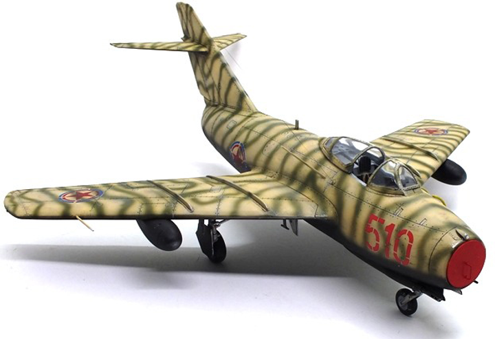 Model do sklejania Trumpeter myśliwec odrzutowy MIG-15 Bis Fighter (9580208022048) - obraz 1