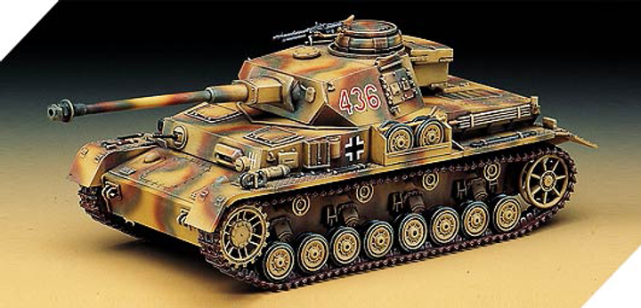 Plastikowy model do sklejania Trumpeter czołg Ausf. IV H/J (603550013287) - obraz 1