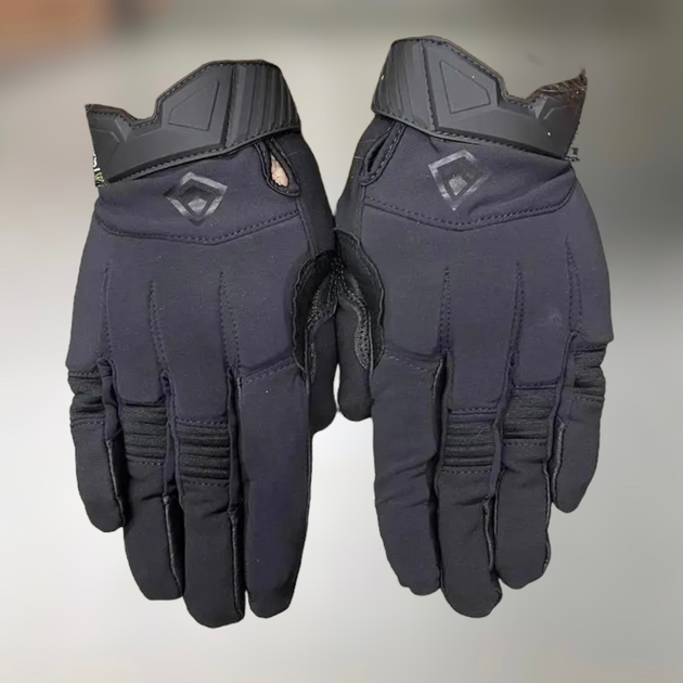 Тактичні рукавички First Tactical Чорний M - зображення 1