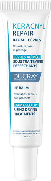 Акція на Бальзам для губ Ducray Keracnyl Lip Repair Balm 15 мл від Rozetka