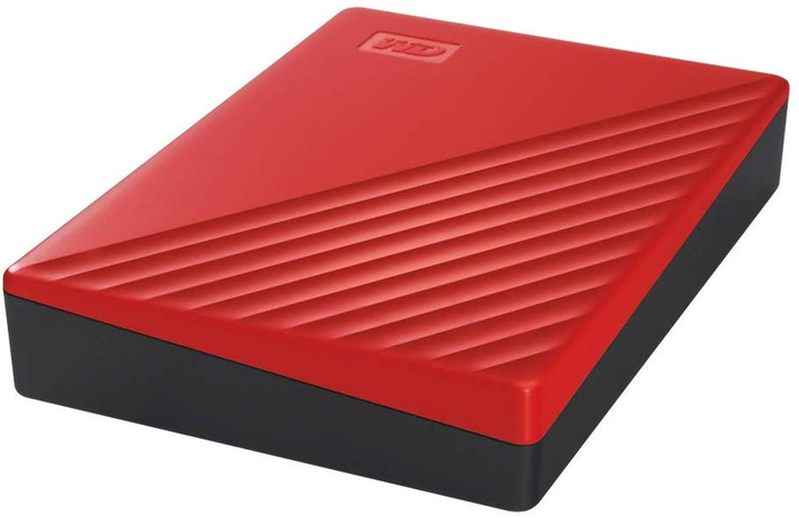 Dysk twardy Western Digital My Passport 4TB WDBPKJ0040BRD-WESN 2.5" USB 3.0 External Czerwony (0718037870236) - obraz 3