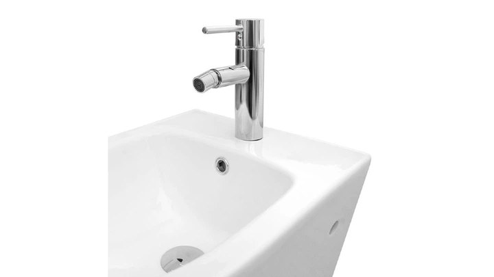 Змішувач одноважільний на біде хром Rea Tess REA-B8805 (00140541) - изображение 3