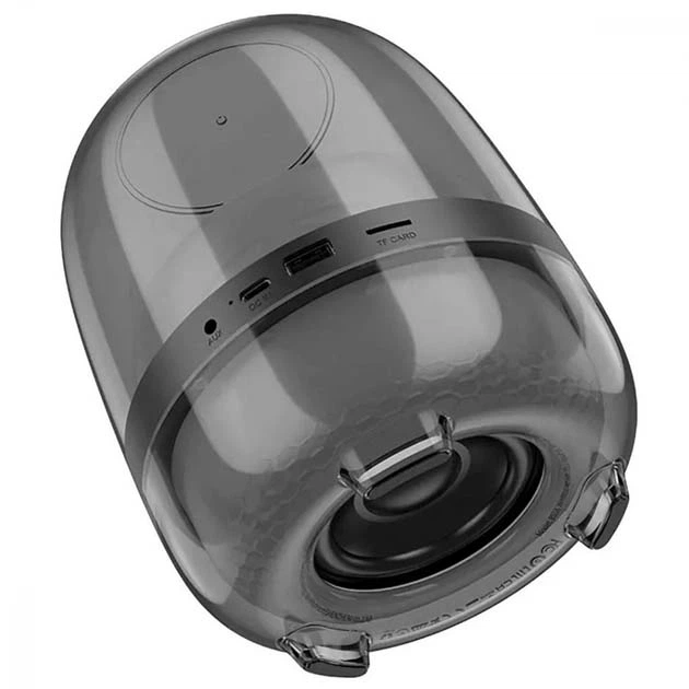Колонка Bluetooth HOCO BS58 Crystal Colorful Luminous Портативна