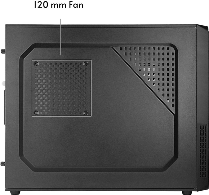 Корпус Chieftec UNI Black (UC-03B-OP) - зображення 4
