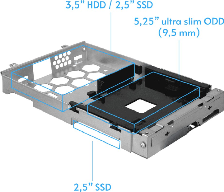 Корпус Chieftec UNI (BE-10B-300) - зображення 8