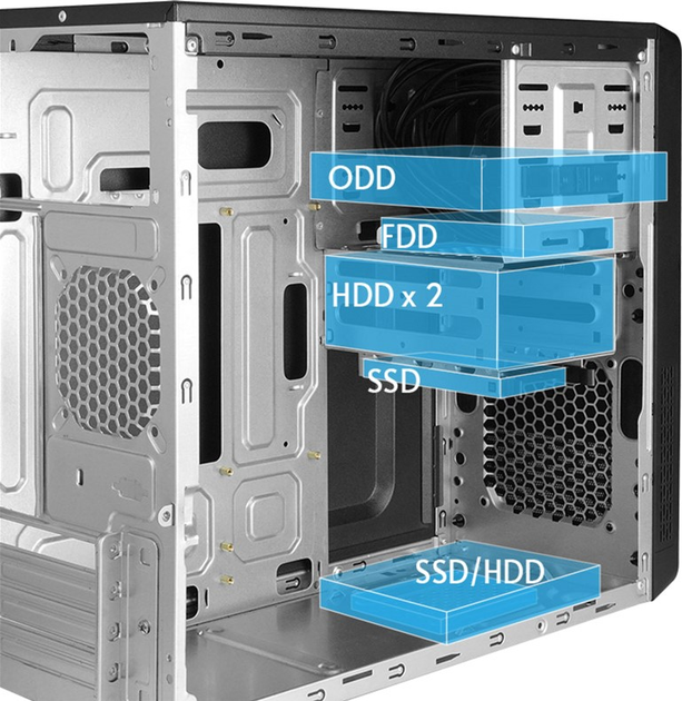 Корпус Chieftec UNI 350W Black (UB-03B-350GPB) - зображення 10