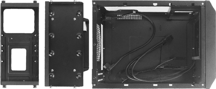 Obudowa Chieftec PRO Cube Mini Black (CN-01B-OP) - obraz 8