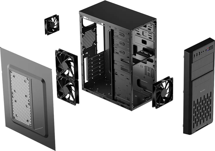 Obudowa Logic Concept L2 Black (AT-L002-10-0000000-0002) - obraz 8