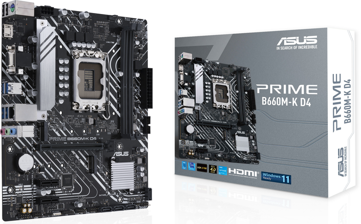 Płyta główna Asus PRIME B660M-K D4 (s1700, Intel B660, PCI-Ex16) - obraz 4