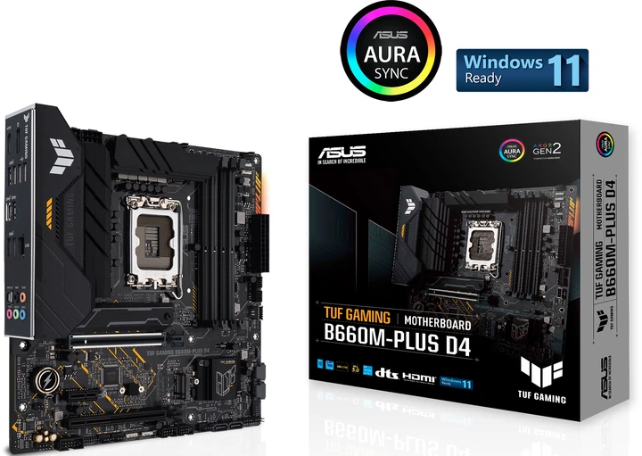 Материнская плата Asus TUF Gaming B660M-Plus D4 (s1700, Intel B660, PCI-Ex16) - изображение 8