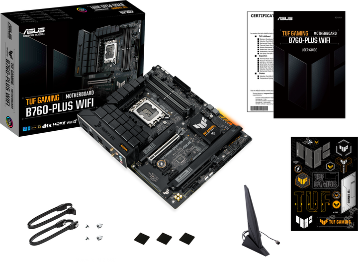 Материнська плата Asus TUF GAMING B760-PLUS WIFI (s1700, Intel B760, PCI-Ex16) - зображення 14