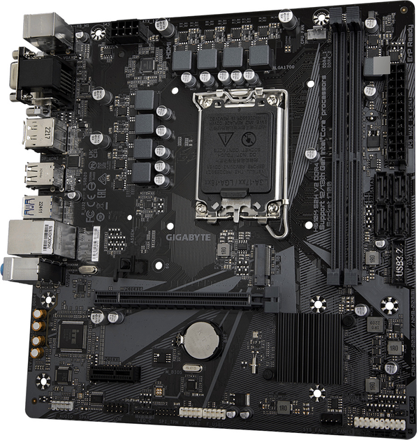 Материнська плата Gigabyte H610M S2H V2 DDR4 (s1700, Intel H610, PCI-Ex16) - зображення 3