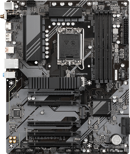 Материнська плата Gigabyte B760 DS3H AX (s1700, Intel B760, PCI-Ex16) - зображення 1