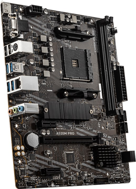 Płyta główna MSI A520M Pro (sAM4, AMD A520, PCI-Ex16) - obraz 3