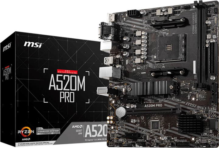 Płyta główna MSI A520M Pro (sAM4, AMD A520, PCI-Ex16) - obraz 5
