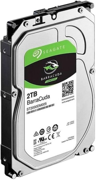 Жесткий диск Seagate Barracuda Hdd 2tb 5400rpm 256mb St2000dm005 35 Sata Iii 763649094396 8846