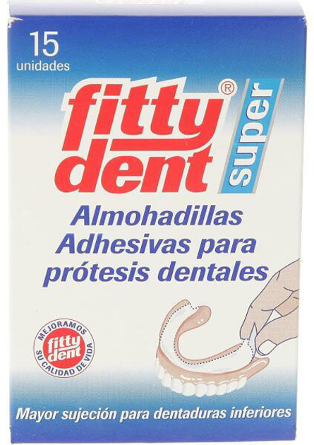 Одноразові вкладки для зубних протезів Phb Fittydent 15 шт (9002240003156) - зображення 1
