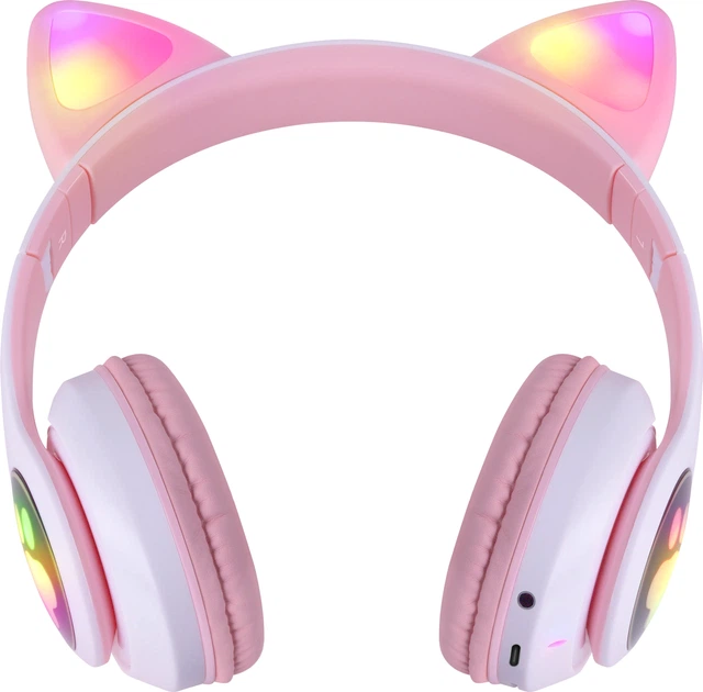 Навушники Defender FreeMotion B585 Pink LED Bluetooth (4745090820041) - зображення 3