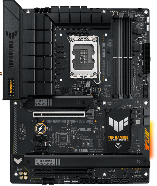 Материнская плата Asus TUF GAMING B760-PLUS WIFI (s1700, Intel B760 ...