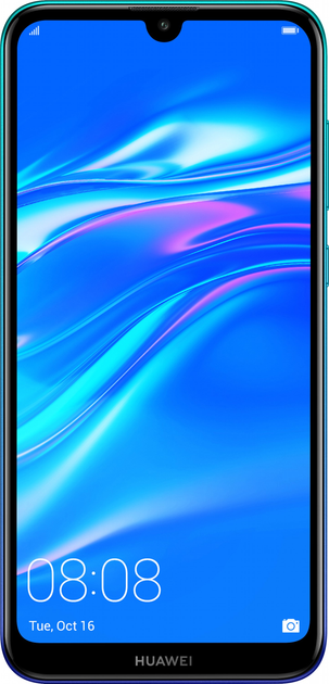 Мобільний телефон Huawei Y7 2019 Blue (5826118) - зображення 2