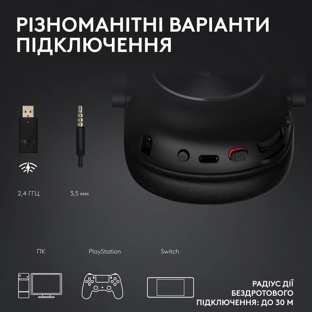 Навушники Logitech G Pro X 2 Lightspeed Wireless Magenta (981-001275) - зображення 5
